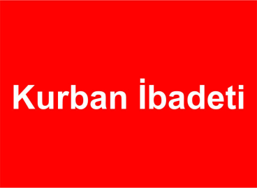 KURBAN iBADETi