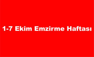 1-7 Ekim Emzirme Haftası