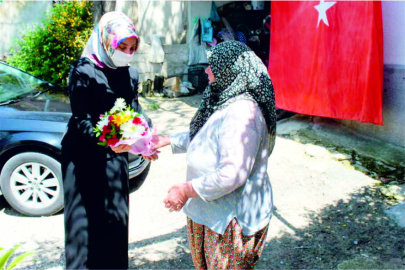 Kaymakam Kısa, Şehit Annelerini Unutmadı