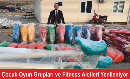 Çocuk Oyun Grupları ve Fitness Aletleri Yenileniyor