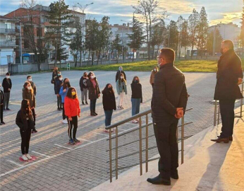 ilçemiz Okullarında Yüz Yüze Eğitime Başlandı