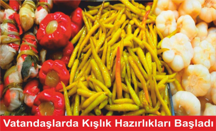 Vatandaşlarda Kışlık Hazırlıkları Başladı