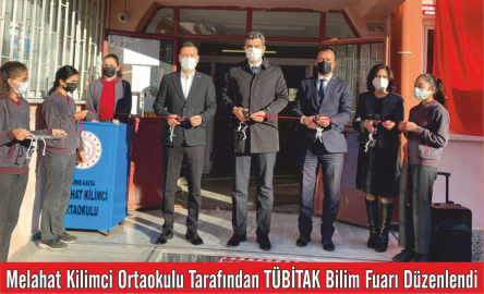 Melahat Kilimci Ortaokulu Tarafından TÜBiTAK Bilim Fuarı Düzenlendi