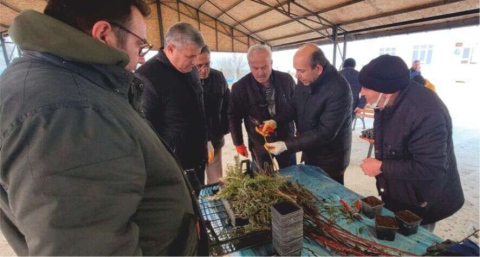 Tıbbi ve Aromatik Bitki Yetiştiriciliği Kursuna Yoğun ilgi