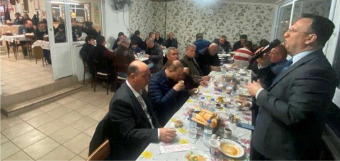 Saadet Partililer ilçemizde  iftarında Buluştu