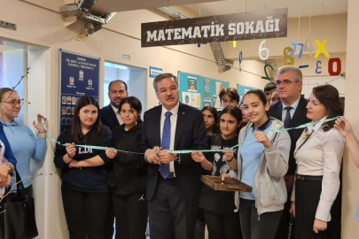 Matematik sokağı açıldı