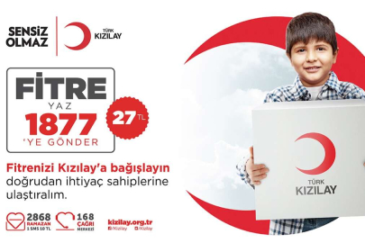 KIZILAY’DAN, SMS İLE FİTRE ÇAĞRISI