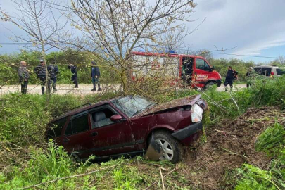 TRAFİK KAZASI: 1 YARALI