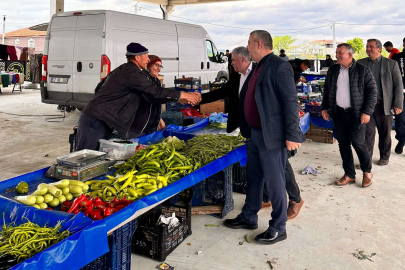 BELDE PAZARYERİNE KAVUŞTU