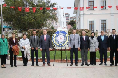 TEKİRDAĞ'DA GENÇLİK HAFTASI TÖRENİ