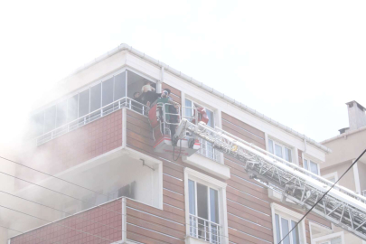 ÇERKEZKÖY'DE ÇIKAN YANGIN SÖNDÜRÜLDÜ