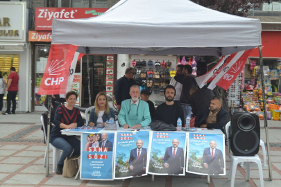 CHP SARAÇLAR’DA STANT KURDU