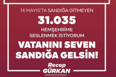 GÜRKAN’DAN SANDIK ÇAĞRISI