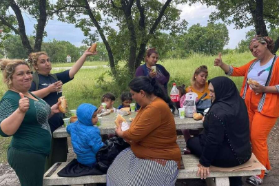 KADINLAR DOYASIYA EĞLENDİ