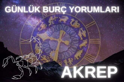 GÜNLÜK BURÇ YORUMLARI: AKREP