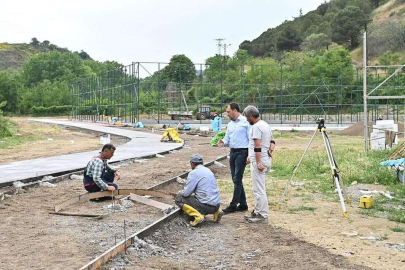 YÜKSEL, ÇALIŞMALARI SAHADA İNCELEDİ