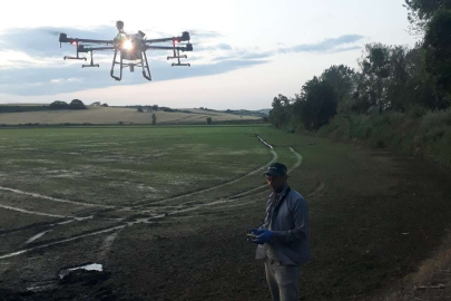 İLAÇLAMADA “DRONE” RAĞBETTE