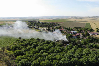 YANGINDA SEVİNÇ VE HÜZÜN BİR ARADA YAŞANDI