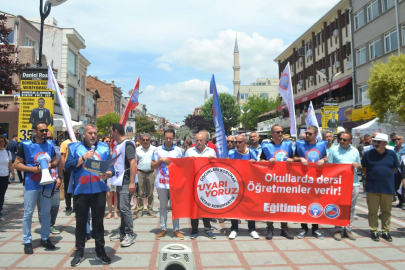 EĞİTİM-İŞ’TEN “ÇEDES” PROTESTOSU