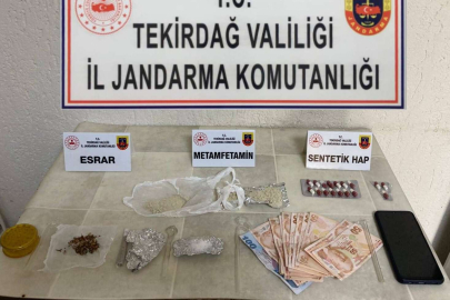 EVİNDE UYUŞTURUCU BULUNAN ŞÜPHELİYE GÖZALTI