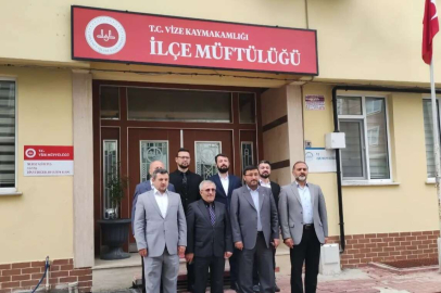 İLÇE MÜFTÜLERİ VİZE’DE TOPLANDI