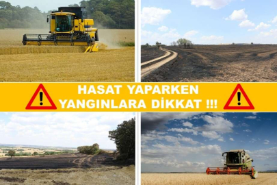 HASAT YAPARKEN YANGINLARA DİKKAT