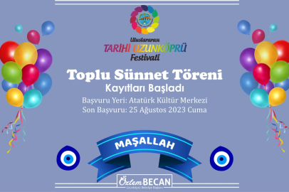 TOPLU SÜNNET ŞÖLENİ KAYITLARI BAŞLADI