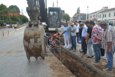 GÜRKAN O ÇALIŞMAYI YERİNDE İNCELEDİ