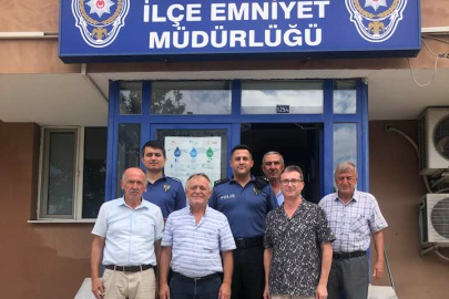 ÖZDEN’DEN YENİ EMNİYET MÜDÜRÜNE ZİYARET