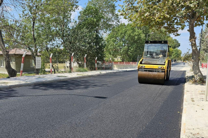 ASFALTLAMA ÇALIŞMALARI DEVAM EDİYOR