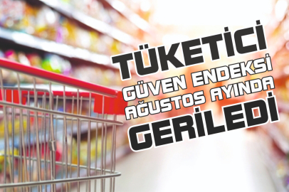 TÜKETİCİ GÜVEN ENDEKSİ AĞUSTOS AYINDA  GERİLEDİ