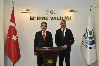 EKİCİ'DEN EDİRNE VE TEKİRDAĞ VALİLERİNE ZİYARET