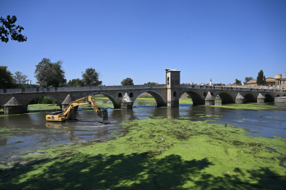 TUNCA NEHRİ’NDE TEMİZLİK ÇALIŞMASI BAŞLATILDI