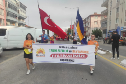 HAVSA’DA FESTİVAL KORTEJ YÜRÜYÜŞÜYLE BAŞLADI