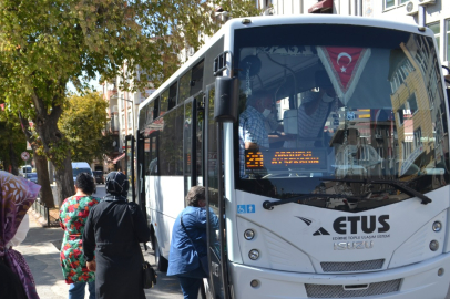 BAZI ŞEHİRİÇİ TOPLU TAŞIMA HATLARINA YENİ DÜZENLEME