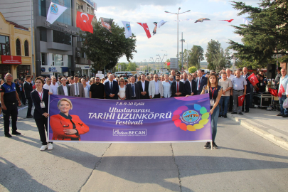 TARİHİ UZUNKÖPRÜ FESTİVALİ BAŞLADI