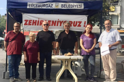 LÜLEBURGAZ ASFALT PLENT TESİSİ İÇİN İMZA