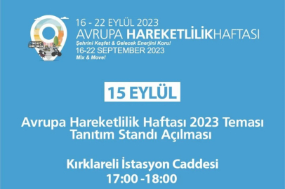 AVRUPA HAREKETLİLİK HAFTASI ETKİNLİĞİ