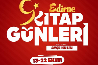 EDİRNE 9. KİTAP GÜNLERİ BAŞLIYOR