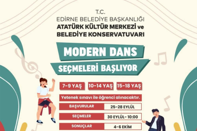 MODERN DANS BAŞVURULARI BAŞLIYOR