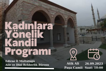 KADINLARA YÖNELİK KANDİL PROGRAMI