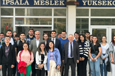 İPSALA M. Y. O.'DA YENİ EĞİTİM ÖĞRETİM YILI TÖRENİ