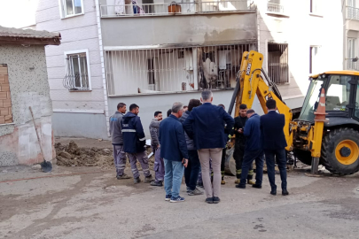 ÇORLU’DA DOĞALGAZ BORUSU PATLADI