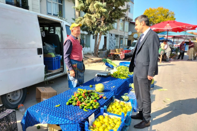 OKUR’DAN PAZAR YERİNE ZİYARET