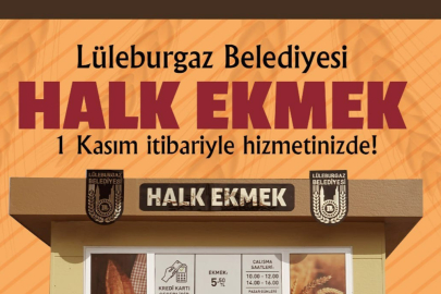 LÜLEBURGAZ HALK EKMEK’TE SATIŞLAR BAŞLADI