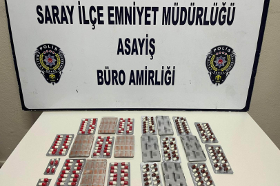 301 ADET UYUŞTURUCU HAP ELE GEÇİRİLDİ