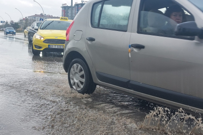 Edirne’de yağmur etkili oluyor