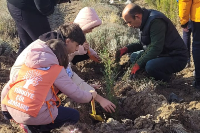 Havsa’da gül ve fidanlar toprakla buluştu