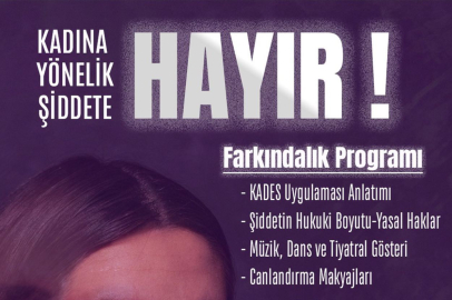 Keşan’da “Kadına Şiddete Hayır” farkındalık programı