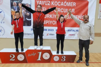 Ekici’den dereceye giren sporculara tebrik